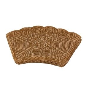 Fine Arts Bag Co. Vintage Beaded Evening Clutch Made in Japan